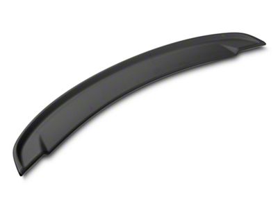 ZL1 Style Rear Spoiler with Wickerbill Insert; Primer Black (14-15 Camaro)