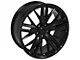 Gen 6 ZL1 Style Satin Black Wheel; 20x8.5 (16-24 Camaro LS, LT)