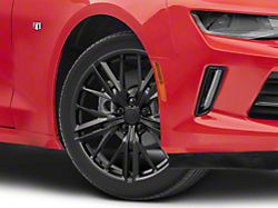 Gen 6 ZL1 Style Satin Black Wheel; 20x8.5; 35mm Offset (16-24 Camaro LS, LT)