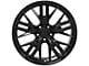 Gen 6 ZL1 Style Satin Black Wheel; 20x9.5 (16-24 Camaro LS, LT)