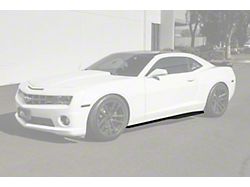 ZL1 Style Side Skirt Rocker Panels; Glossy Black (10-15 Camaro LS, LT, SS)