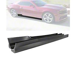 ZL1 Style Side Skirts; Black (10-15 Camaro)