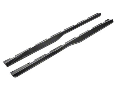 ZL1 Style Side Skirts; Carbon Fiber (10-15 Camaro, Excluding Z/28 & ZL1)