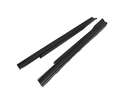 ZL1-Style Side Skirts; Matte Black (10-15 Camaro)