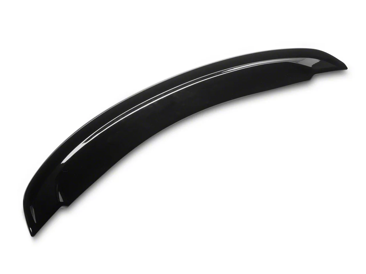 Camaro ZL1 Wickerbill Style Rear Wing Spoiler; Gloss Black Camaro ZL1 Wickerbill Style Rear Wing Spoiler; Gloss Black