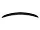 ZL1 Wickerbill Style Rear Wing Spoiler; Gloss Black (10-13 Camaro)