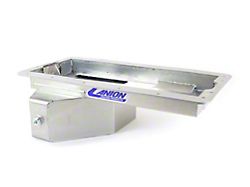 Canton 5.0 Coyote Road Race T Sump Drag Oil Pan; Zinc Plated (96-14 Mustang)