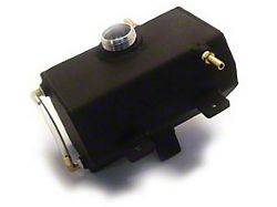 Canton Aluminum Coolant Expansion Tank; Black (15-23 Mustang GT, EcoBoost)