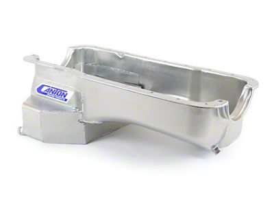 Canton 289-302 Road Race T Rear Sump Oil Pan without Scraper; Zinc Plated (79-95 5.0L Mustang)