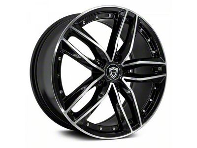 Capri Luxury C5228 Chrome Wheel; 20x10; 30mm Offset (05-09 Mustang)