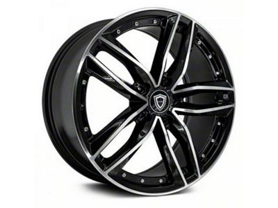 Capri Luxury C5228 Chrome Wheel; 20x10 (10-14 Mustang)