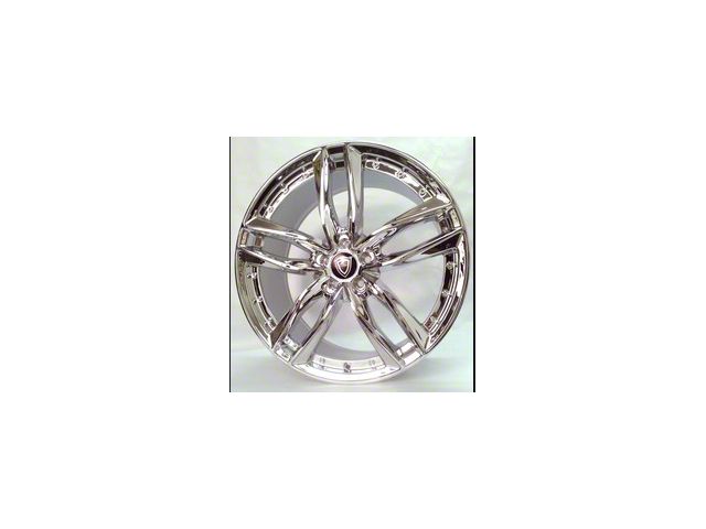 Capri Luxury C5228 Chrome Wheel; 20x8.5 (10-14 Mustang)