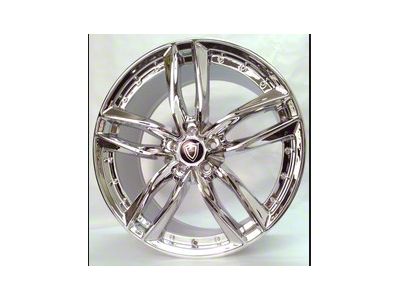 Capri Luxury C5228 Chrome Wheel; 20x8.5; 15mm Offset (08-23 RWD Challenger)