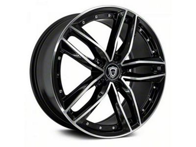 Capri Luxury C5228 Chrome Wheel; 20x10; 30mm Offset (15-23 Mustang GT, EcoBoost, V6)