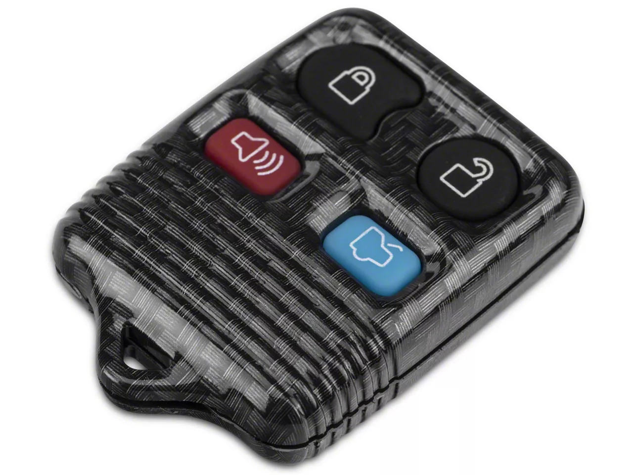OPR Mustang Keyless Entry Remote Case with Key Pad; Carbon Fiber 389539 (9909 Mustang) Free
