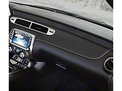 carbonaddons Dashboard Upper Trim Overlay; Forged Carbon Fiber (10-15 Camaro)