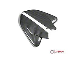 Carbonaddons Mirror Cap Covers; Carbon Fiber (10-14 Mustang)