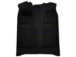 Replacement Floor Carpet; Black (82-93 Mustang Coupe, Hatchback)