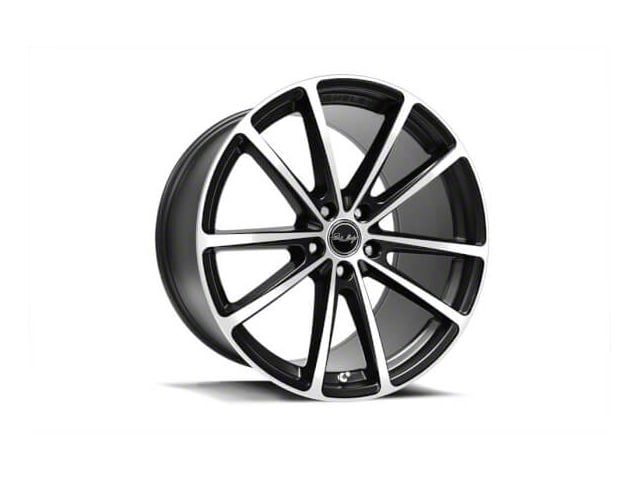 Carroll Shelby Wheels CS10 Gloss Black Machined Wheel; 20x9.5 (2024 Mustang)