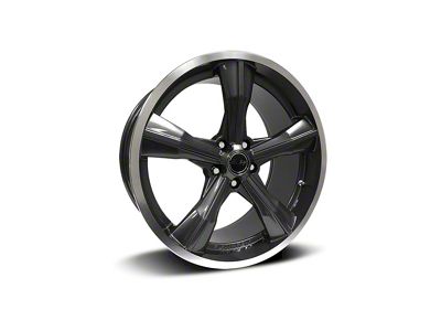 Carroll Shelby Wheels CS11 Gunmetal Wheel; Rear Only; 20x11; 50mm Offset (24-25 Mustang)