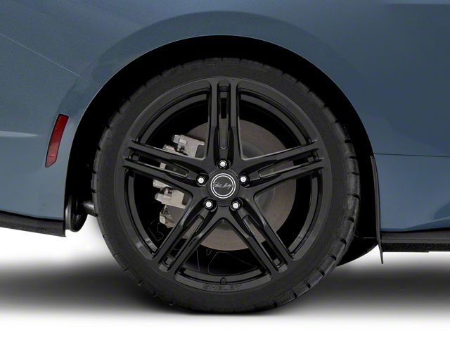 Carroll Shelby Wheels CS14 Gloss Black Wheel; Rear Only; 20x11 (2024 Mustang)