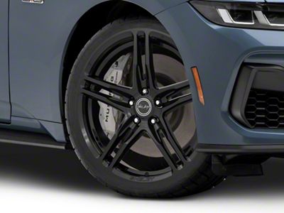 Carroll Shelby Wheels CS14 Gloss Black Wheel; 20x9.5; 40mm Offset (24-25 Mustang)