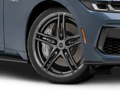 Carroll Shelby Wheels CS14 Gunmetal Wheel; 20x9.5; 40mm Offset (24-25 Mustang)