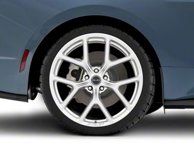 Carroll Shelby Wheels CS3 Chrome Powder Wheel; Rear Only; 20x11 (2024 Mustang)