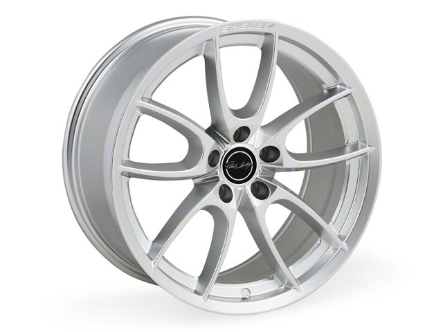 Carroll Shelby Wheels CS5 Chrome Powder Wheel; Rear Only; 19x11 (2024 Mustang)