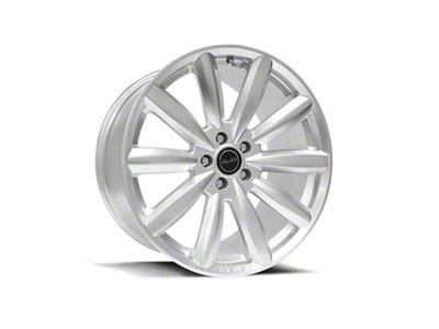 Carroll Shelby Wheels CS80 Chrome Powder Wheel; Rear Only; 20x11 (2024 Mustang)