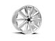 Carroll Shelby Wheels CS80 Chrome Powder Wheel; Rear Only; 20x11 (2024 Mustang)