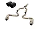 Carven Exhaust Cat-Back Exhaust System with Ceramic Black Tips (15-23 6.4L HEMI Charger)