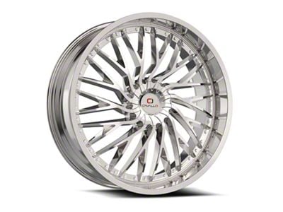 Cavallo CLV-43 Nano Chrome Wheel; 18x8; 35mm Offset (05-09 Mustang)