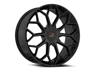 Cavallo CLV-44 Gloss Black Wheel; 18x8; 35mm Offset (10-14 Mustang GT w/o Performance Pack, V6)