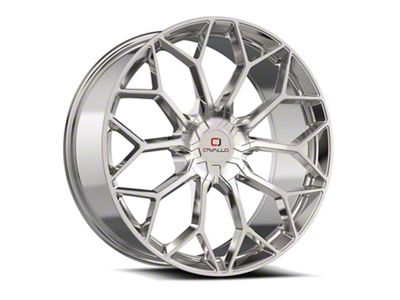 Cavallo CLV-44 Nano Chrome Wheel; 22x8.5; 38mm Offset (10-14 Mustang GT w/o Performance Pack, V6)