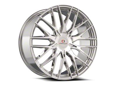 Cavallo CLV-45 Nano Chrome Wheel; 18x8; 35mm Offset (99-04 Mustang GT, V6)