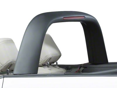 Classic Light Bar with Interior Dome Light; Charcoal (05-14 Mustang Convertible)