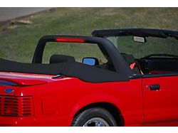Classic Light Bar; Black (90-93 Mustang Convertible)