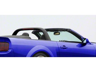 Classic Light Bar without Light; Charcoal (05-14 Mustang Convertible)