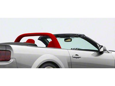 Classic Light Bar without Light; Crimson Red (05-14 Mustang Convertible)