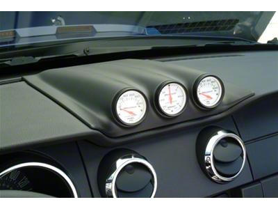 CDC Dash Gauge Pod; Unpainted (05-09 Mustang)