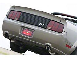 CDC Decklid Panel with GT Logo; Black (05-09 Mustang GT)