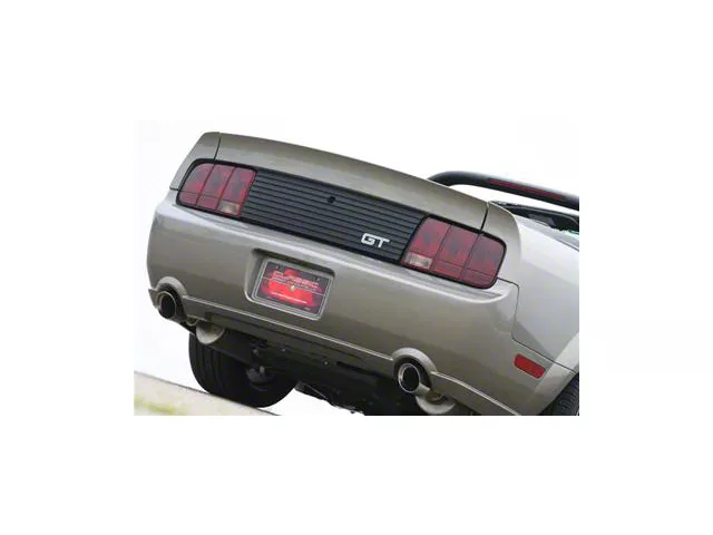 CDC Decklid Panel with GT Logo; Black (05-09 Mustang GT)