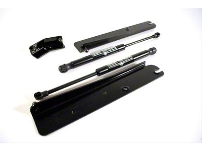 Hood Struts; Black (99-04 Mustang)
