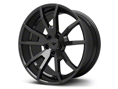 Outlaw Bandit Black Gloss Wheel; 20x10; 41mm Offset (15-17 Mustang)