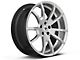 CDC Outlaw HiHo Silver Wheel; Rear Only; 20x10 (15-23 Mustang GT, EcoBoost, V6)