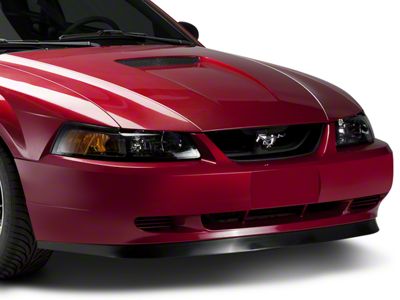 SpeedForm Mach 1 Grille Delete Kit with Pony Emblem; Chrome (99-04 Mustang GT, V6)