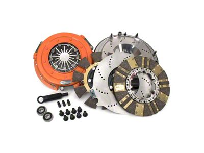 Centerforce DYAD DS Organic/Carbon Twin Disc Clutch Kit with Flywheel; 26-Spline (12-15 Camaro ZL1)