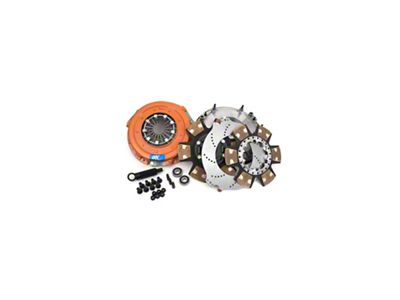 Centerforce DYAD XDS Cerametallic Twin Disc Clutch Kit with Flywheel; 26-Spline (16-18 Camaro SS, ZL1)