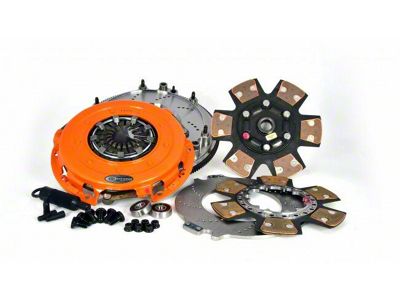 Centerforce DYAD XDS Cerametallic Twin Disc Clutch Kit with Flywheel; 26-Spline (12-15 Camaro ZL1)